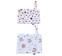 Fdit Bolsas Secas y Húmedas de Tela Impermeables y Reutilizables: Mantenga Las Cosas Húmedas Secas Separadas, Bolsas Multiusos para Piscina, Playa, Viajes, Paquete de 2 (ES075-019)