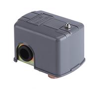 Fdit Bomba de Agua Eléctrica con Interruptor de Control de Presión Ajustable, 40-60 Psi Doble Poste de Resorte Corte de Baja Presión para Hogar y Jardín