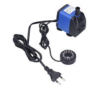 Fdit Bomba De Fuente Sumergible 3 en 1, Bomba De Tanque De Agua De Peces con Rotor De Cerámica con Luz LED De 7 Colores para Estanque De Fuente De Acuario