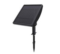 Fdit Bomba de Oxígeno Solar, Kit de Aireador de Estanque Solar con Modos de Doble Burbuja para Estanques Al Aire Libre, Acuarios y Sistemas Hidropónicos