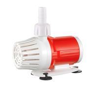 Fdit Bomba Sumergible DC24V, Bomba de Agua Hidropónica sin Escobillas Ultra Silenciosa de 25W con Fuente de Alimentación Solar o de Batería para Acuarios de Peceras