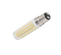 Fdit Bombilla BA15D, Lámpara LED Tipo Maíz de 1500 Lúmenes, 136 LED, Regulable, con Disipación de Calor de 360 grados, para Lámparas de Araña, de Techo y de pared. (220V Blanco cálido)