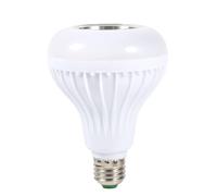Fdit Bombilla LED con Altavoz Bluetooth, Luz Musical RGB de 12 W, Base E27, Lámpara que Cambia de Color con Control Remoto para Decoración de Fiesta, Sala de Estar y Dormitorio