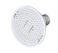 Fdit Bombilla LED E27 para Cultivo, Luz para Plantas, Bombilla E27, Espectro Rojo y Azul para Plantas de Interior, Plántulas que Florecen con Alta Eficiencia y bajo Calor (EH-200)