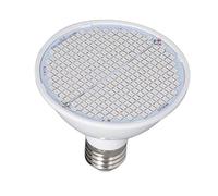 Fdit Bombilla LED E27 para Cultivo, Luz para Plantas, Bombilla E27, Espectro Rojo y Azul para Plantas de Interior, Plántulas que Florecen con Alta Eficiencia y bajo Calor (EH-300)