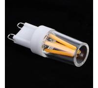 Fdit Bombilla LED G9 de 2W, Repuesto de Bombilla con Base Bipin de 230V para Gabinete Doméstico e Iluminación de Paisaje con Base G9 de Tamaño Compacto
