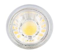 Fdit Bombilla MR16 de 5W COB LED Regulable, Foco con 420LM RA80, ángulo de Haz de 24 Grados para Iluminación Empotrada en Riel de Techo (Luz blanca cálida 2700-3200k)
