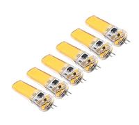 Fdit Bombillas LED G4 Regulables 9W 500LM Bombillas G4 Lámparas Regulables 50000 Horas Luz de 360 grados Sin Parpadeo Deslumbramiento para Lámparas de (Luz cálida)