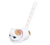 Fdit Bonito Bolígrafo de Gel para Escribir con Diseño de Gato, Bolígrafo de Silicona para Oficina y Escuela con una Base de Almacenamiento, para Decorar Dibujos y Escribir (caja de regalo de gato