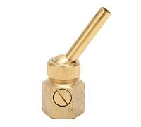 Fdit Boquilla de Fuente, Boquilla de Fuente de Rosca Hembra, Cabezal Rociador de Agua Ajustable de Latón con Válvula para Jardines, Parques de Atracciones, (Diente interior de 1 pulgada y 32 mm DN25)