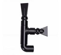 Fdit Boquilla de Pico de Pato para Bomba de Acuario, Kit de Boquilla Doble para Salida de Pecera con Conector de PVC Resistente para la Circulación del Agua en (Diámetro Externo 23 mm/0,9 Pulgadas)