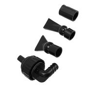 Fdit Boquilla Multiusos para Acuario, Boquilla de Pico de Pato, Cabezal de Rotación Ajustable, Accesorio de Tubería de Salida de Agua para Peceras, Kit de Salida de Plástico Profesional para