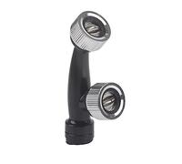 Fdit Boquillas de nebulización, Rosca Hembra G1/4in, boquillas Dobles de nebulización de Alta presión, Accesorio para rociadores de riego de Agua de jardín