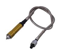 Fdit Cable de Extensión del Eje Flexible Manija de Pollo Eléctrico Adaptador-Black-Black-Black-Beating Al Grabado