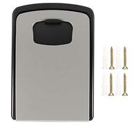 Fdit Cadena de Almacenamiento de Llave, Cuadro de Contraseña de Aleación de Zinc Cuadrado de Bloqueo de Llave Caja Segura con Bloqueo de Código para la (14,5 * 10,5 * 5,5 (cm))