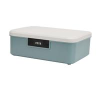 Fdit Caja de Almacenamiento de Documentos con Contraseña Diseño de Compartimento Seguro de Gran Capacidad para Uso en la Oficina en el Hogar, Estuche de Almacenamiento de Archivos Resistente para