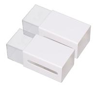 Fdit Caja de Almacenamiento de Pared, Organizador Multifuncional con Adhesivo de Doble Cara y Pegatinas que No Dejan Marcas, Ideal para Dormitorio, Oficina o baño.