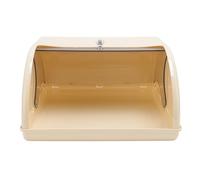 Fdit Caja de Almacenamiento de Plástico con Tapa Enrollable para Mesa de Comedor, Gabinete de Cocina, Contenedor Multifuncional para Tazas de té, Diseño Resistente con Tapa Abatible para Fácil