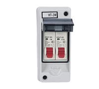 Fdit Caja de Distribución Impermeable Estructura Avanzada Retardante de Llama MCB Tipo C para Uso en Exteriores Taller Oficina en Casa Garaje ABS PC 2 Vías IP65 (6A 32A)