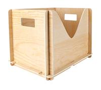 Fdit Caja de Madera para Manualidades DIY, Organizador de Almacenamiento