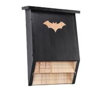 Fdit Caja de Murciélago de Doble Cámara de Madera para el Al Aire Libre. Llegue hasta 75 Murciélagos Fáciles de Instalar para los Entusiastas de la Naturaleza