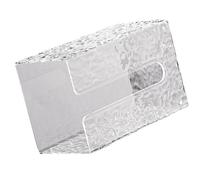 Fdit Caja de Pañuelos Montada en la Pared, Organizador de Almacenamiento Multifuncional con Diseño Elegante, para Decoración del Baño y del Hogar