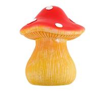 Fdit Caja Oculta para Llaves con Forma de Seta para Exteriores, Ocultador Discreto para Llaves de Jardín, Material de Resina Resistente a la Intemperie