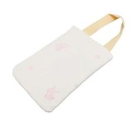 Fdit Caja/tapa de Toallitas Húmedas Reutilizables para Bebés, Contenedor de Toallitas Húmedas Amigables con la Piel para Pieles Delicadas, Tela de Algodón, 1 ud. (conejo)