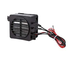 Fdit Calentador de Aire de Coche PTC Calentador de Fan para Coche Ahorro de Energía 100W 12V Calentadores de Elemento de Calefacción de Temperatura Constante