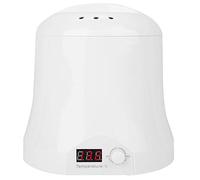 Fdit Calentador de Cera Eléctrico, Máquina de Depilación con Control de Temperatura Ajustable para Uso Doméstico, Tratamiento Tipo Salón, Diseño Ligero y Elegante, Plástico ABS