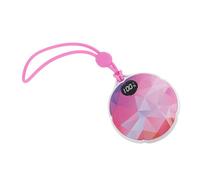 Fdit Calentador de Manos Colgante, Calentador de Bolsillo Portátil Recargable de 4000mAh con Calefacción de 3 Niveles para Al Aire Libre