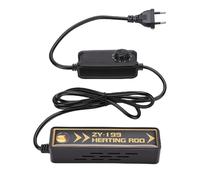 Fdit Calentador de Tanque de Peces de 300 W, Calentador de Acuario Compacto con Termostato Automático de Agua de Material ABS para Tanques de Peces Pequeños Varilla de (Enchufe Europeo 220V)