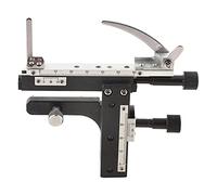 Fdit Calibrador mecánico X-Y móvil con escala para microscopio accesorios