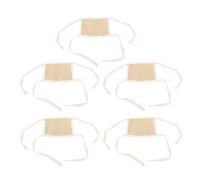 Fdit Cama de Hamaca de Lagarto, Ahorro de Espacio, Vivacidad Mejorada, Trenza de Paja, Hamaca Colgante para Mascotas Pequeñas, Trenza de Paja de Tela (Pequeño)