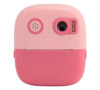Fdit Cámara Instantánea para Niños con Doble Lente 1080P 8X Zoom Digital Cámara de Impresión con Enfoque Automático para Niñas y Niños Regalo de Cumpleaños (Pink)