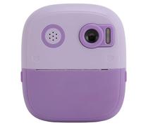 Fdit Cámara Instantánea para Niños con Doble Lente 1080P 8X Zoom Digital Cámara de Impresión con Enfoque Automático para Niñas y Niños Regalo de Cumpleaños (Purple)