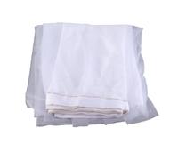 Fdit Camino de Mesa de Tul Suave y Esponjoso para Bodas y Fiestas Elegantes - Mantel Blanco de Poliéster (183x75 cm (6x2,5 pies))