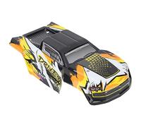 Fdit Carcasa de Carrocería de Coche RC, Excelente PVC Naranja, Piezas de Repuesto de Carcasa de Carrocería de Coche con Control Remoto con Fuerte Tolerancia Al Impacto para