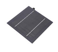 Fdit Cargador de Módulo Solar de 5W, Diseño Portátil para Ventilador, Banco de Energía, Teléfono, Camping, Panel Solar Compacto de Silicio Policristalino