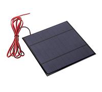 Fdit Cargador de Panel Solar Portátil para Cargadores Solares de Teléfonos Móviles, 5V 4.5W 900MA, Instalación Simple