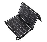 Fdit Cargador Solar Plegable, Panel Solar Monocristalino 60W Impermeable,