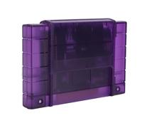 Fdit Cartucho de Juego para Consola SFC, Tarjeta de Memoria de 8 GB con Juegos 3000 en 1, Función de Guardado y Copia de Seguridad Automática, Soporte para Formato FAT16 FAT32 de (Púrpura translúcido)