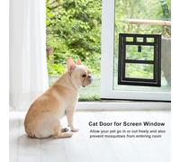 Fdit Cats Plastic Dog Magnetic Bloqueking Puerta en la Ventana Ventana (L Estilo de día)