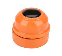 Fdit Cepillo Magnético para Pecera, Mini Herramienta de Limpieza de Acuario con Diseño de Gancho para Tanque de Vidrio de Menos de 8 Mm, 5 Opciones de Color (Orange)