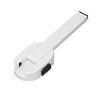 Fdit Cerradura de Tapa de Inodoro a Prueba de Bebés, Cerradura de Asiento de Inodoro Segura a Prueba de Mascotas para Seguridad de Niños Pequeños, Material Plástico para Uso Doméstico