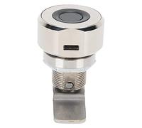 Fdit Cerradura Inteligente para Cajón con Huella Dactilar, Fácil de Operar con Sensor Semiconductor de Huella Dactilar en Vivo para Cajones de Puertas de Gabinete, Batería de Litio