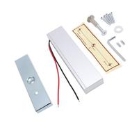 Fdit Cerradura Magnética Eléctrica, Bloqueo Electromagnético 180 Kg 350 Lb Fuerza de Sujeción, Fail Safe NC, for Control de Acceso y Puertas