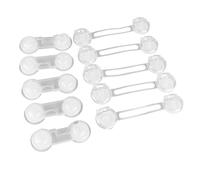 Fdit Cerraduras de Gabinete de Seguridad a Prueba de Bebés, Cerraduras de Mano Autoadhesivas Fuertes para Dejar de Pellizcar, para Puertas de Cajones para con Niños Pequeños