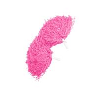 Fdit Cheer Poms Look de Equipo Personalizado 2 Piezas Pompones de Animadora Eventos Especiales Recaudación de Fondos Fiesta Día Festivo Celebrar Magnífico para Jugadores Partidos (Rosáceo)