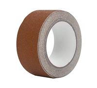 Fdit Cinta Antideslizante, Cinta Adhesiva Antideslizante Colorida de PVC de 5 MX 5 cm para decoración de Seguridad de Piso de Escalera (marrón)